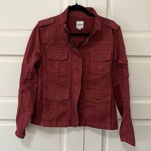 Kensie Jeans Cargo Utility Jacket